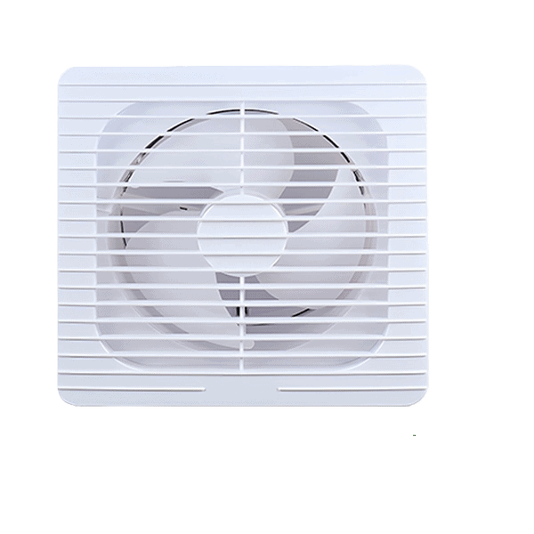 High-efficiency exhaust fan for industrial and commercial HVAC systems.