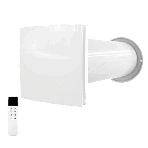 Heat Recovery Ventilator VT100 – Front View Heat Recovery Ventilator VT100 front view white background product image
