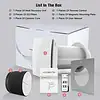 KCvents VT501-Remote or WiFi Heat Recovery Ventilation (HRV) Wall Mounted Room Fresh Air Fan With Ceramic Hepa Filter Ventilation System 6 inch