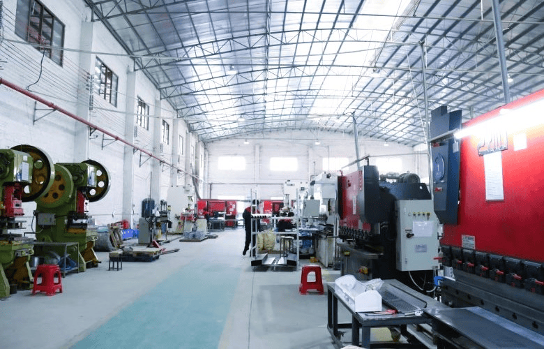 High-efficiency industrial EC motor shop with advanced manufacturing equipment for custom EC motors and replacement solutions.