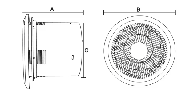 High-quality EC motor for industrial applications, featuring efficient design and durable construction, available at ECvents EC Motor Shop for reliable performance.