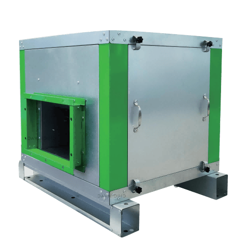 High-efficiency EC motor for industrial applications, featuring durable construction and advanced cooling system. Perfect for HVAC, ventilation, and automation systems requiring reliable performance.