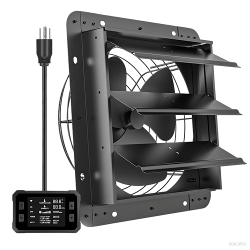 High-efficiency EC motor with integrated control system for industrial ventilation and HVAC applications. Durable, energy-saving, and designed for optimal airflow performance in commercial environment.