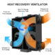 Efficient heat recovery ventilator for improved indoor air quality and energy efficiency, featuring exhaust and fresh air intake for optimal ventilation.